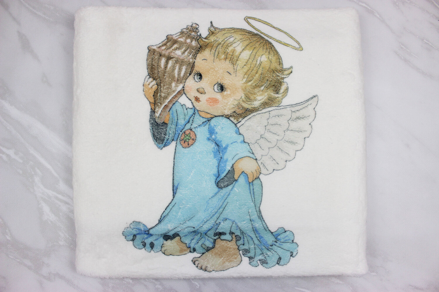 Крижма-плед для хрещення, махра Туреччина