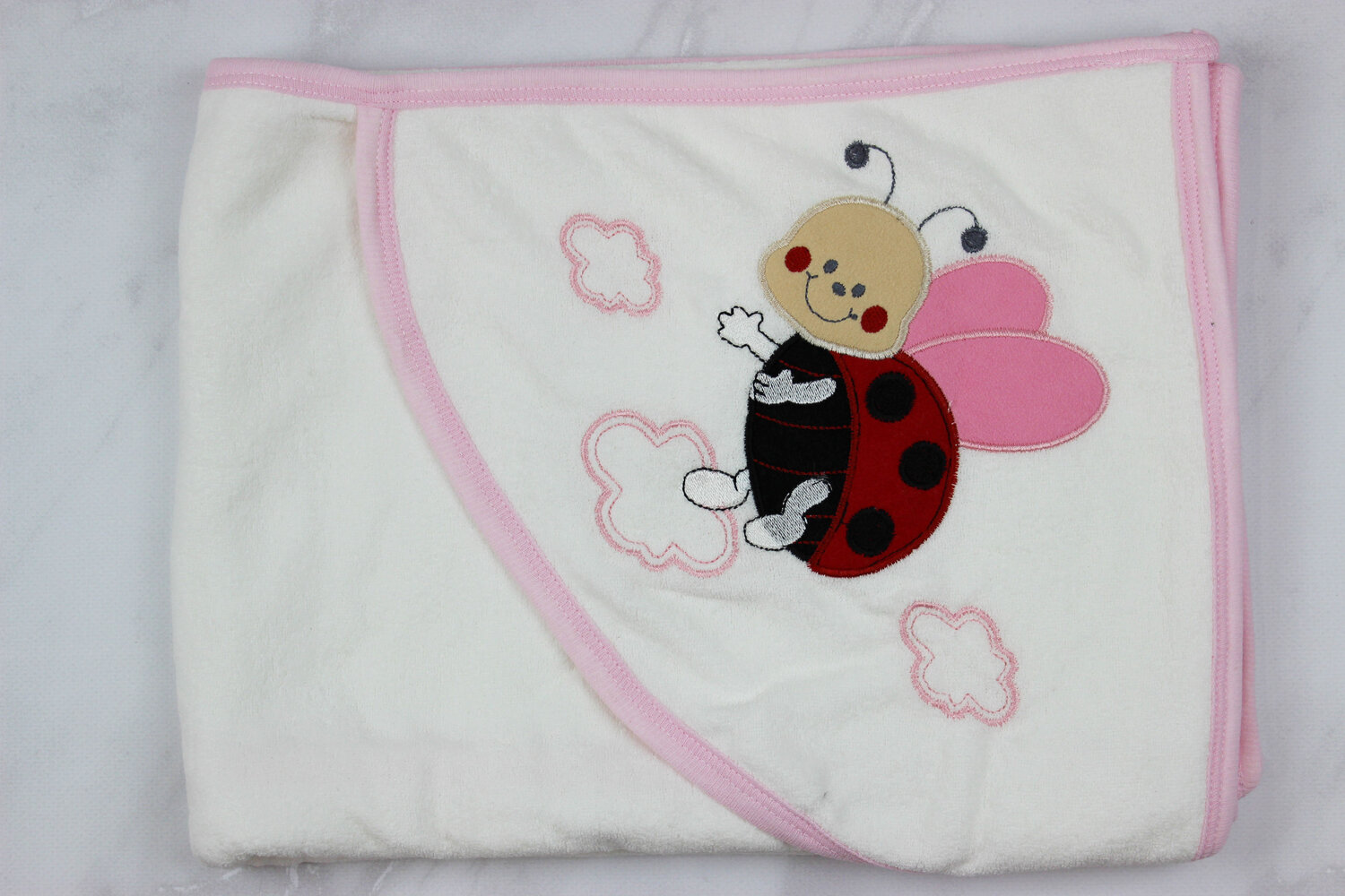 Рушник-куточок з капюшоном + рукавичка, бавовна, Туреччина (ПЛ83)