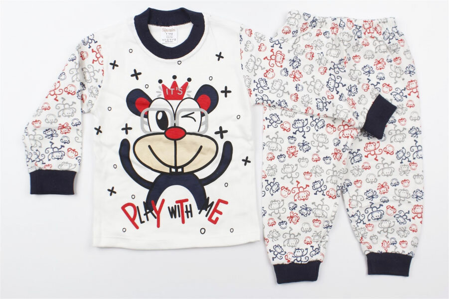 Детская пижама Турция от 1 до 3 лет