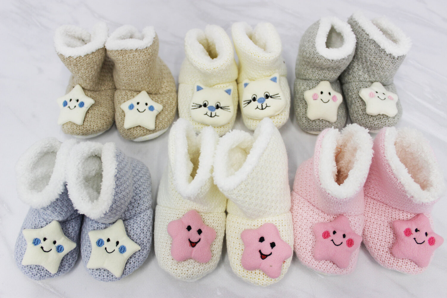 Пінетки вязані антиковзні Туреччина 3-12 міс