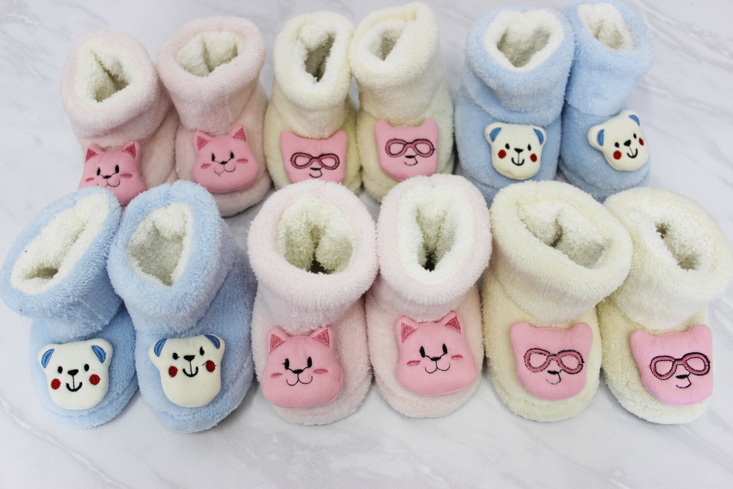 Пинетки махровые антискользящие Турция  2-3 лет