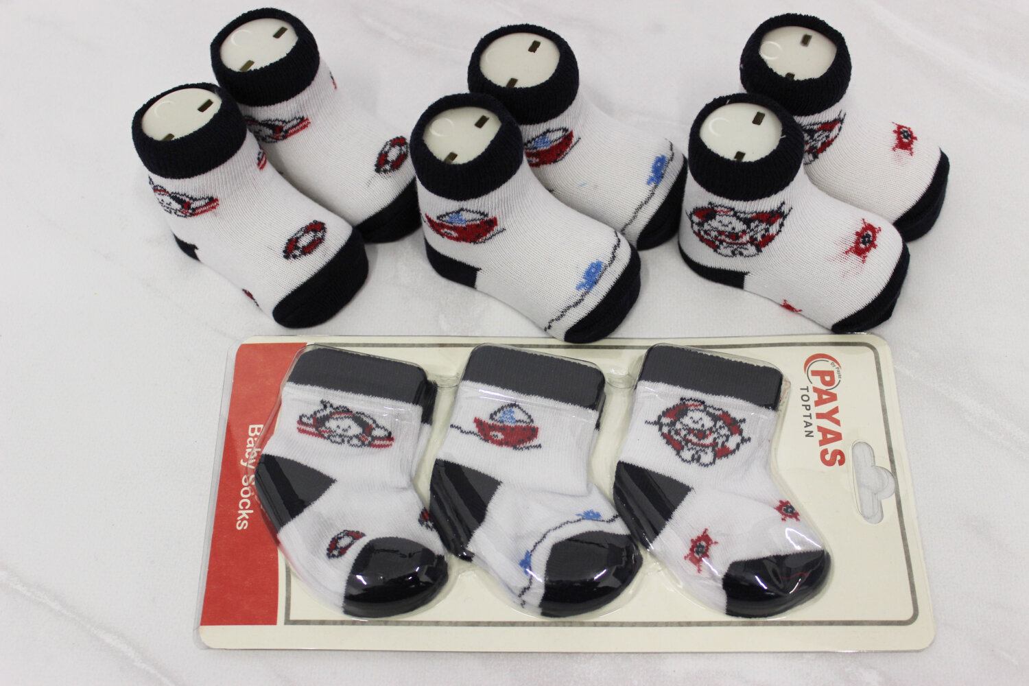 Шкарпетки дитячі всесезонні Туреччина (0-6 міс)