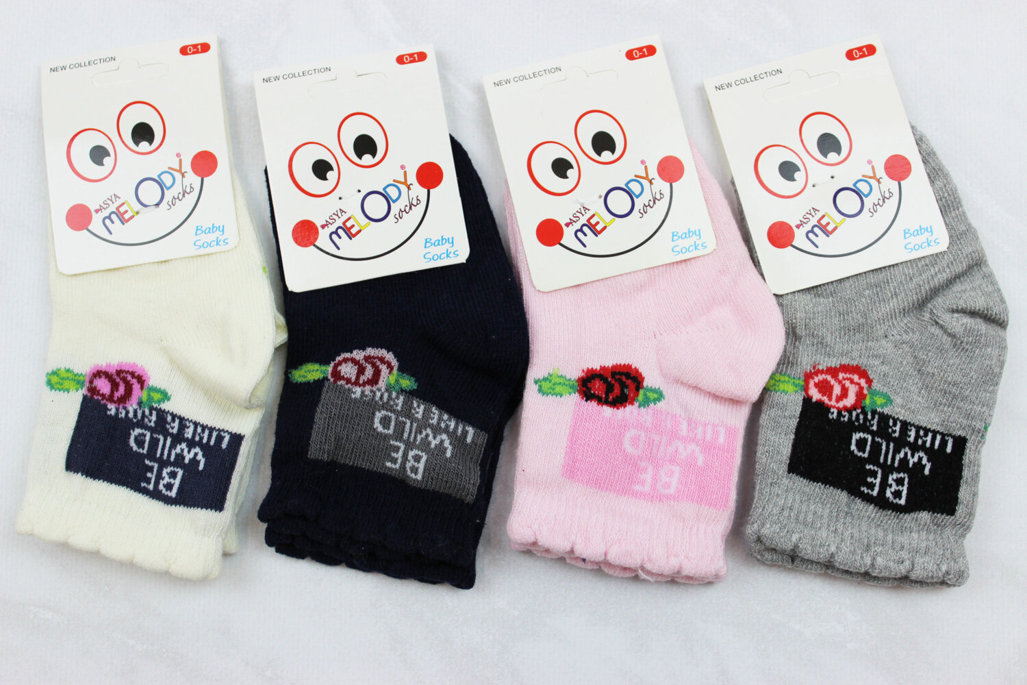 Шкарпетки дитячі всесезонні Туреччина (0-1 рік)