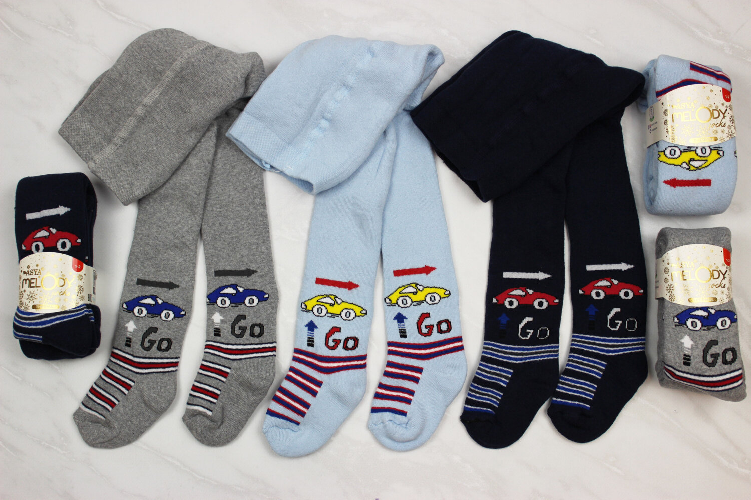 Колготы махровые (от 74см до 116см рост)