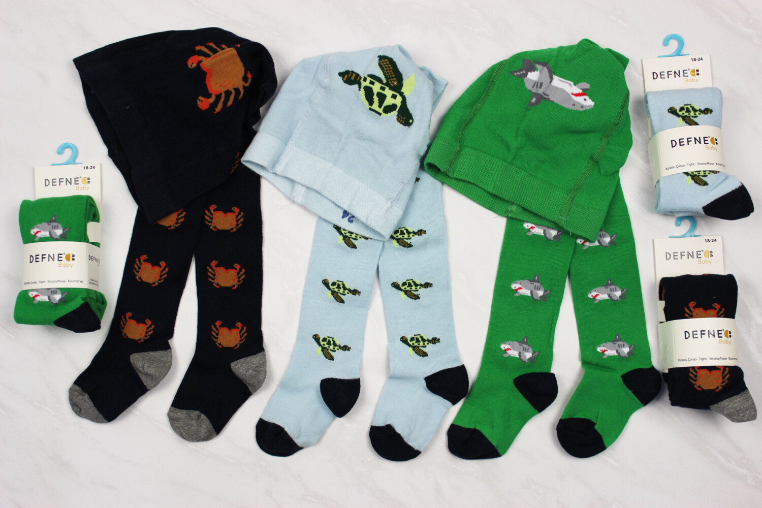 Колготи всесезонні на памперс (від 0 до 24 місяців)