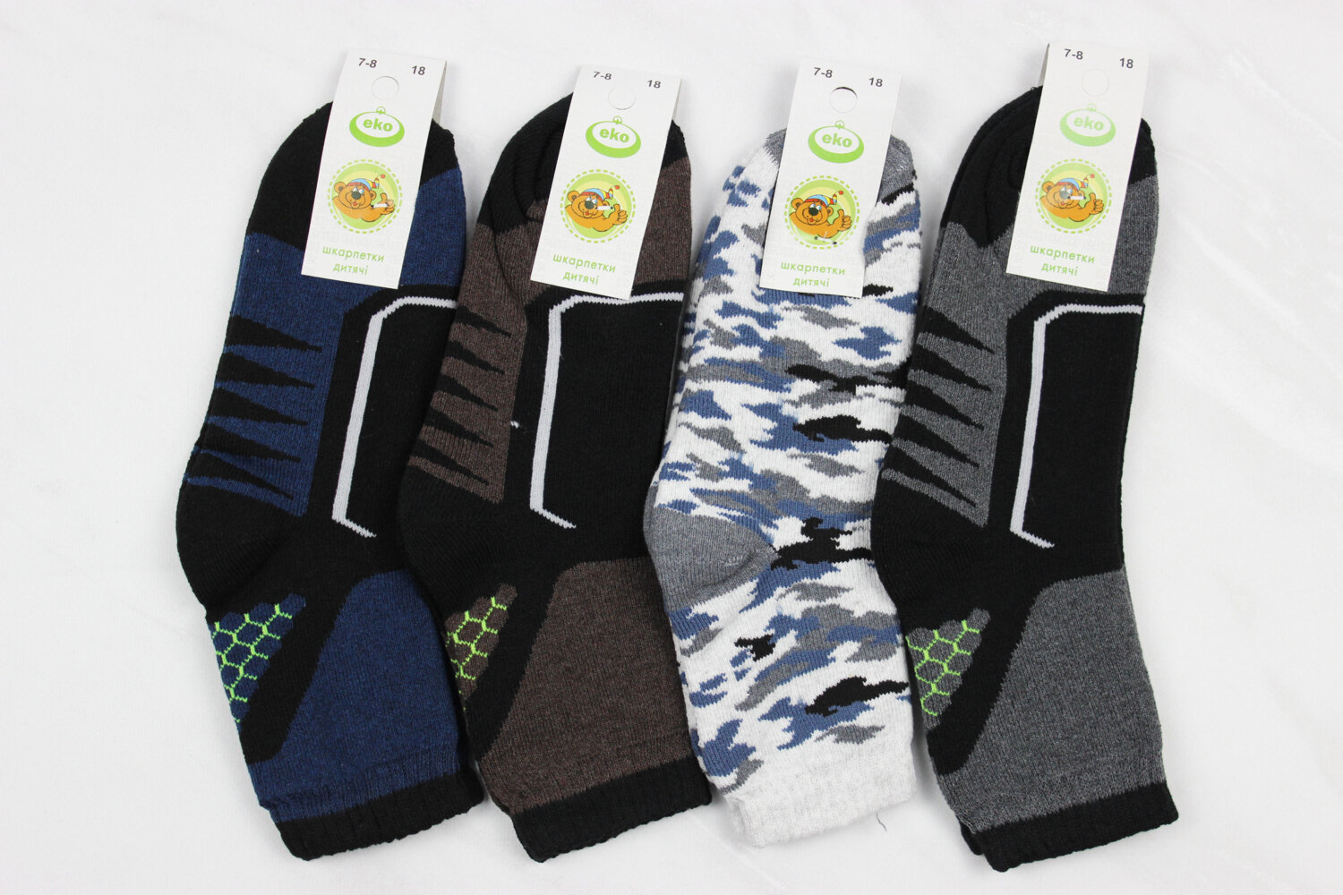 Шкарпетки дитячі махрові (18 розмір)