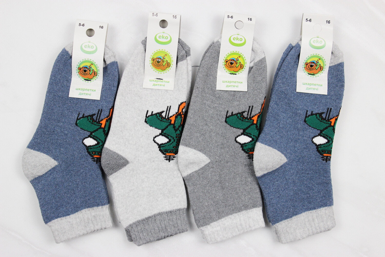 Шкарпетки дитячі махрові (16 розмір)