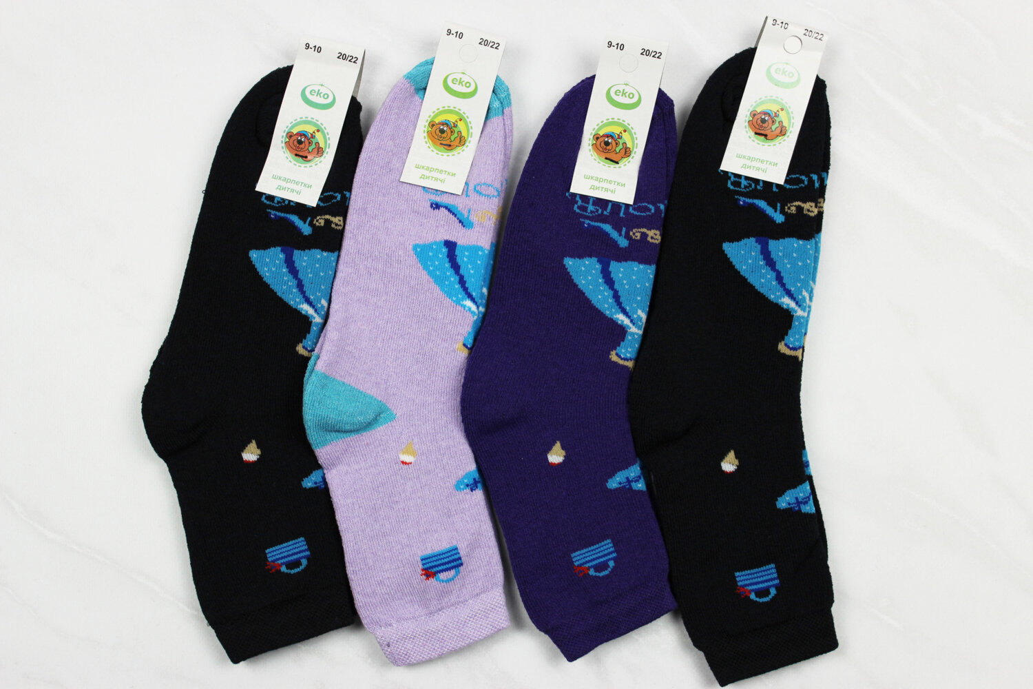 Шкарпетки дитячі махрові (20-22 розмір)