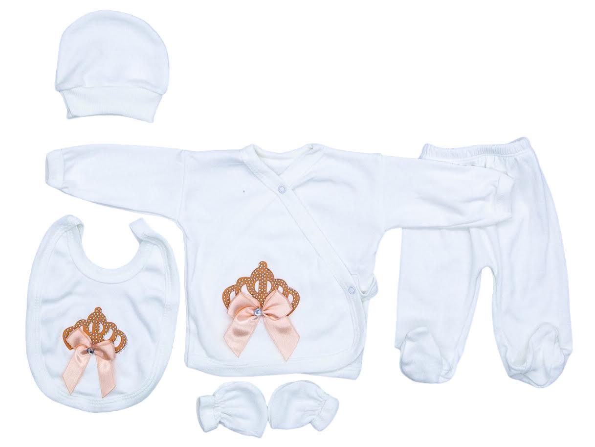 5-ти предметный набор для новорожденного Турция