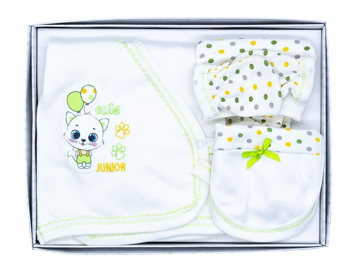 5-ти предметный набор для новорожденного Турция