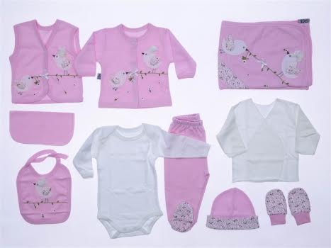 10-ти предметний набір для новонародженого Туреччина