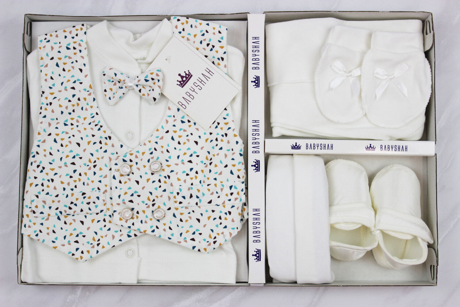 6-ти предметный набор для новорожденного Турция