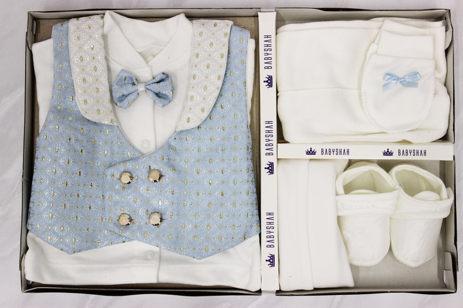 6-ти предметный набор для новорожденного Турция