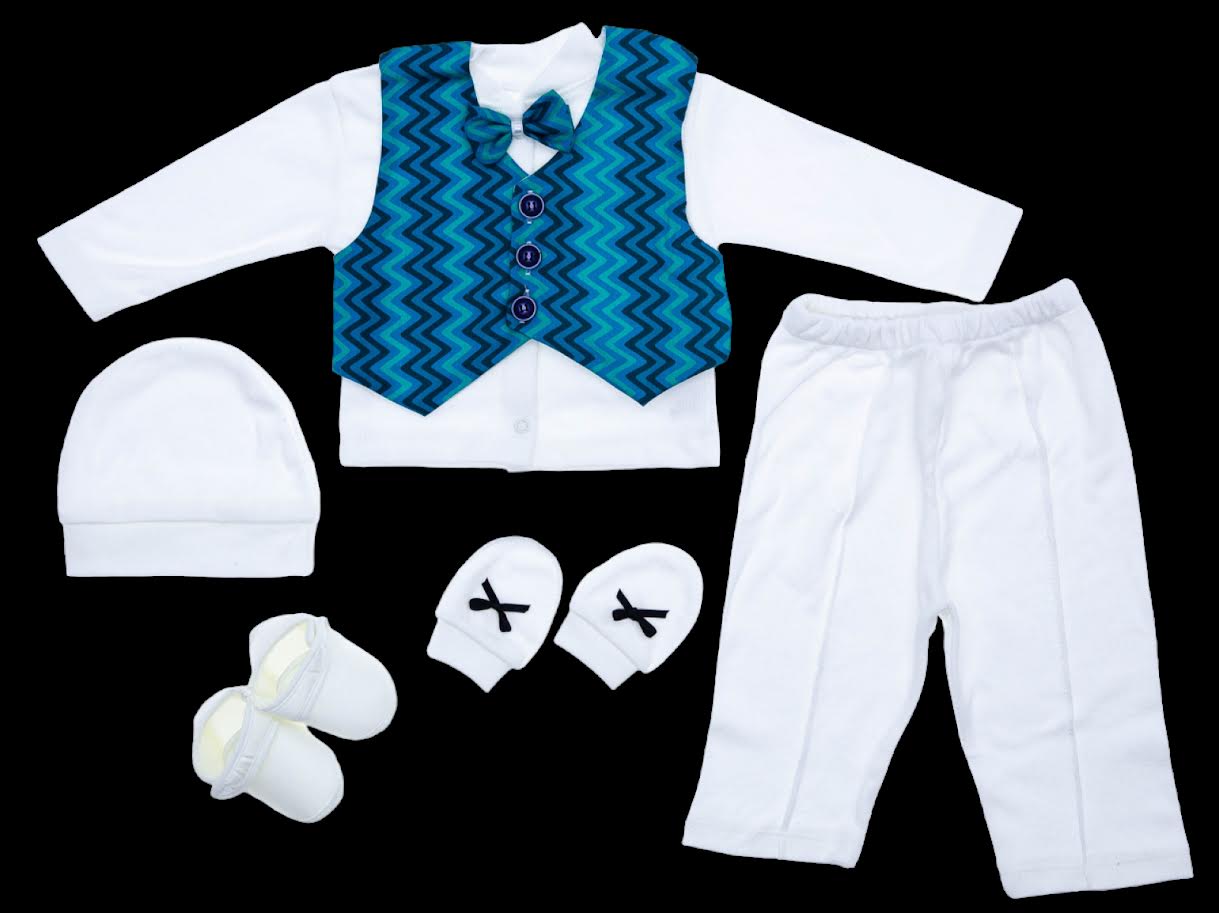 6-ти предметный набор для новорожденного Турция