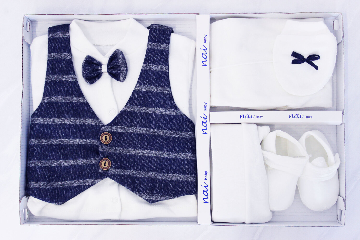 6-ти предметный набор для новорожденного Турция