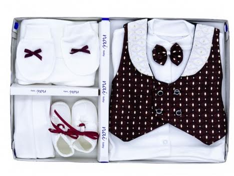 6-ти предметный набор для новорожденного Турция