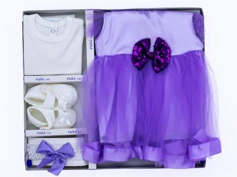 4-х предметный набор для новорожденного Турция