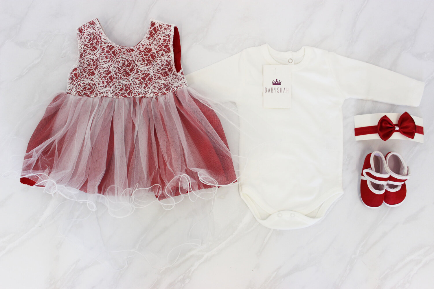 4-х предметный набор для новорожденного Турция