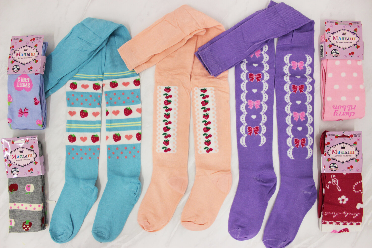 Колготы всесезонные (от 122 см до 140 см рост)