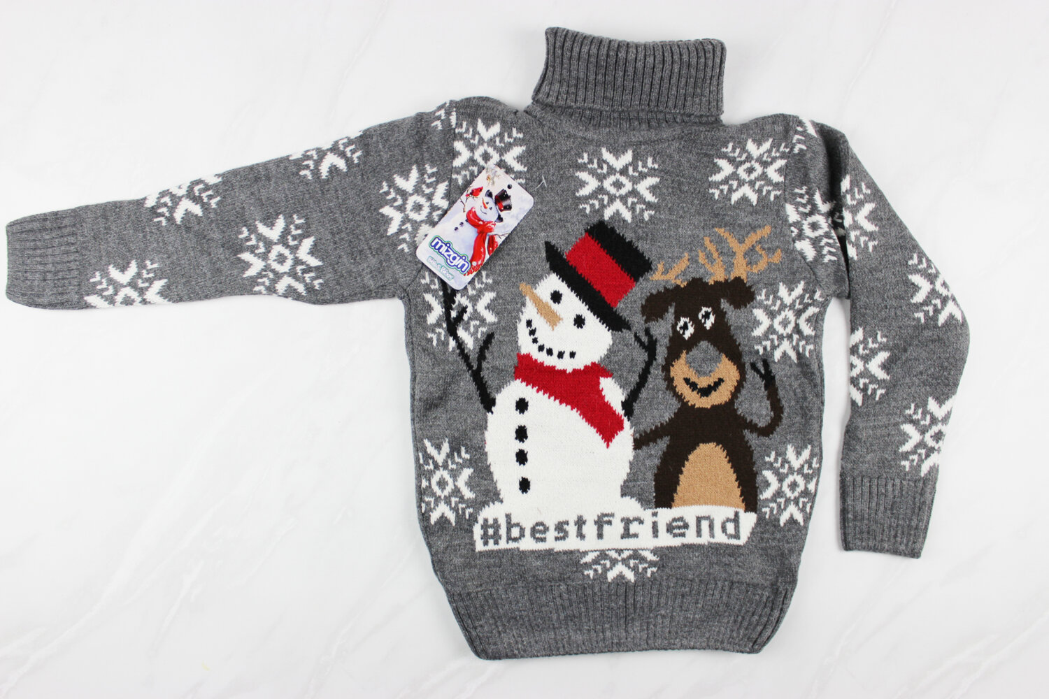 Свитер вязаный детский Турция (6-9 лет 110-134 рост)