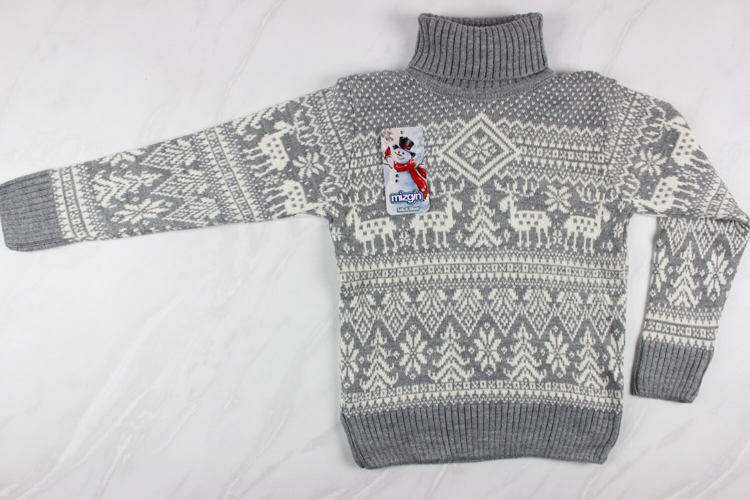 Свитер вязаный детский Турция (7-9 лет 122-134 рост)