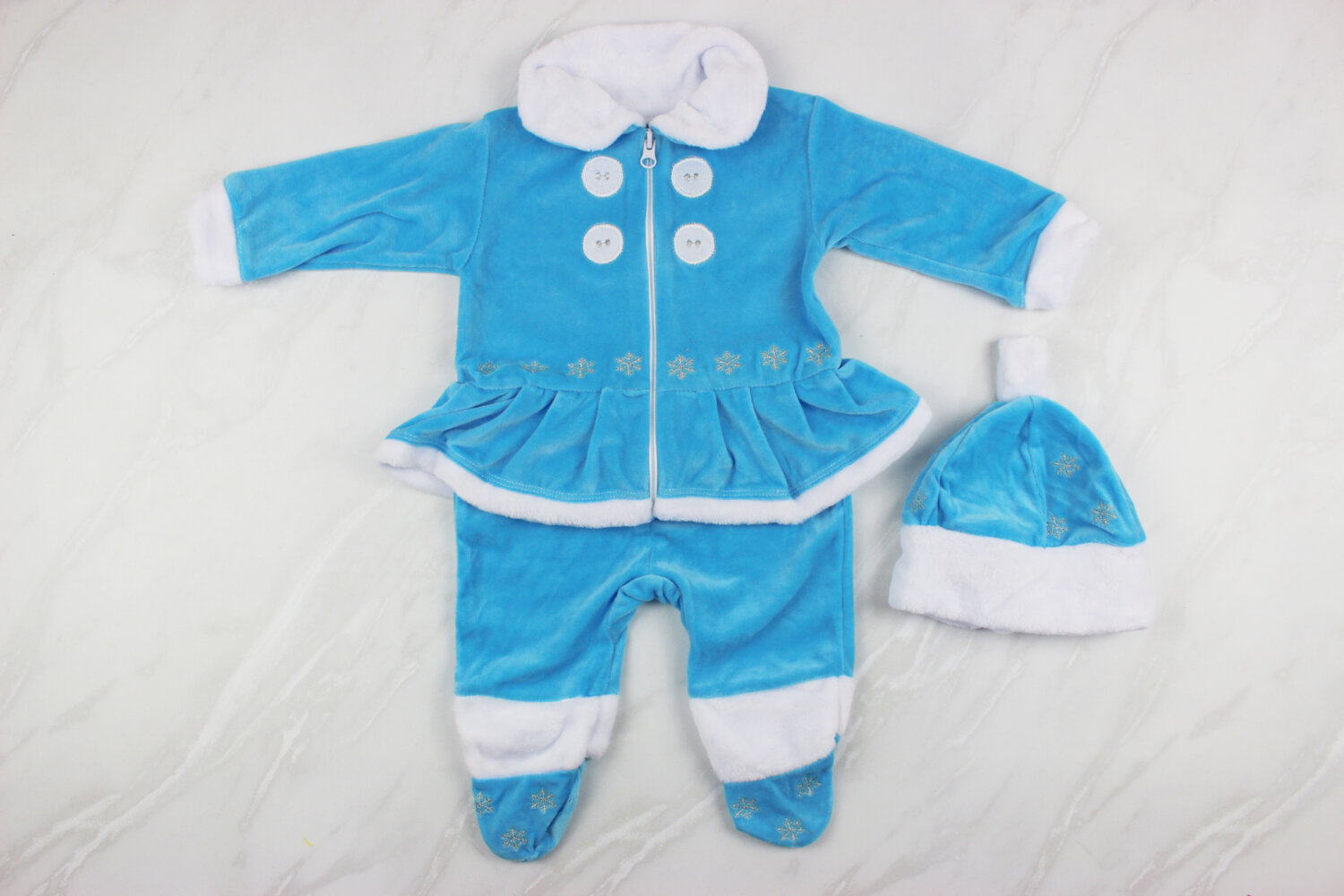 Комбінезон дитячий+ шапочка від 0 до 9 міс