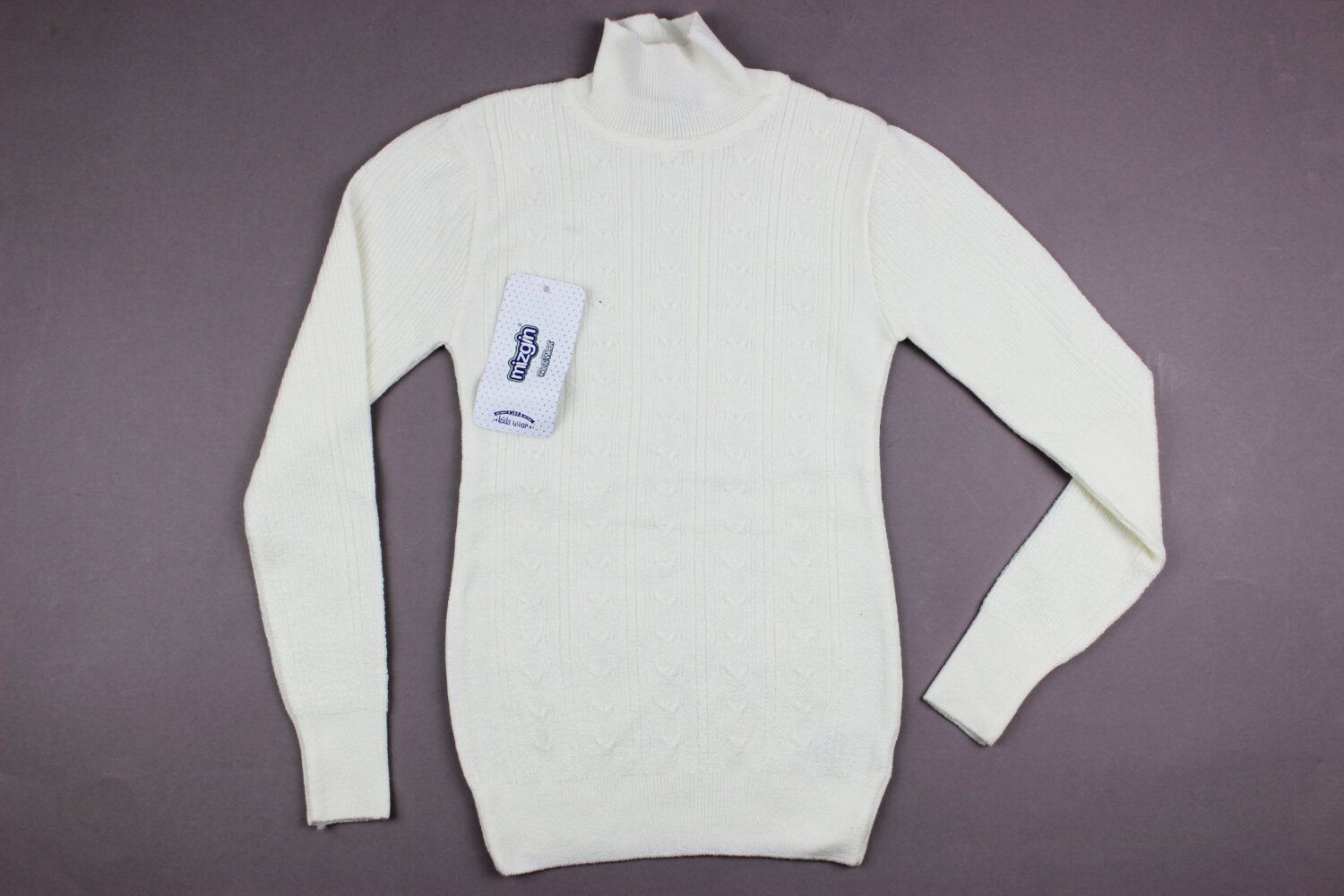 Водолазка детская вязаная (8-9 лет 128-134 рост)