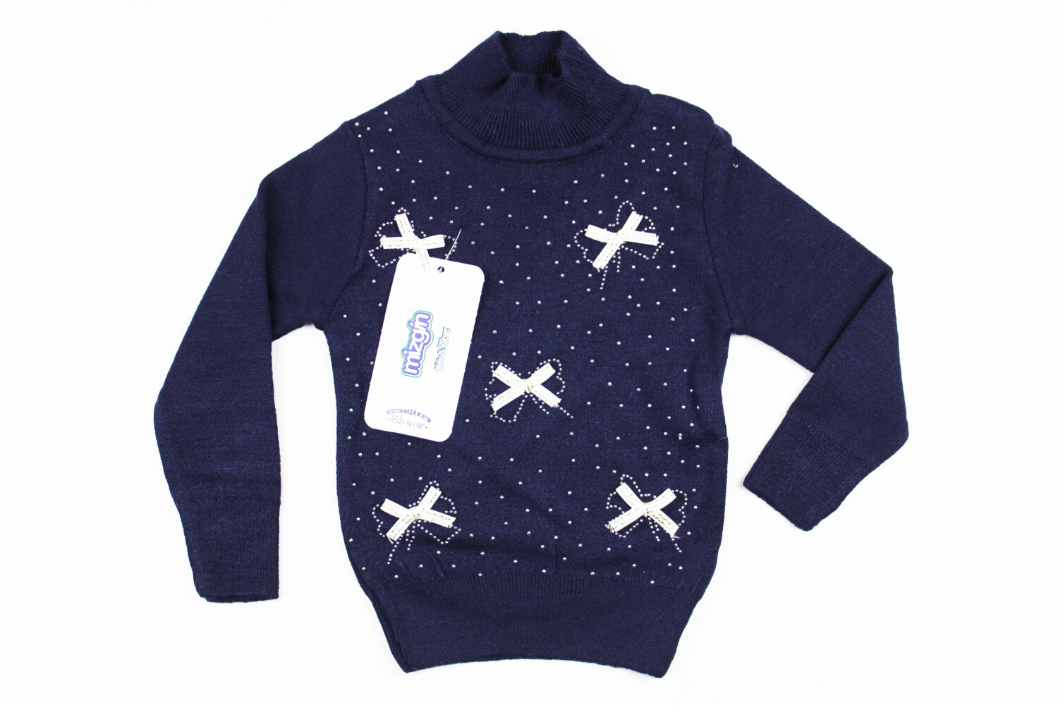 Водолазка детская вязаная (2-5 лет 92-110 рост)