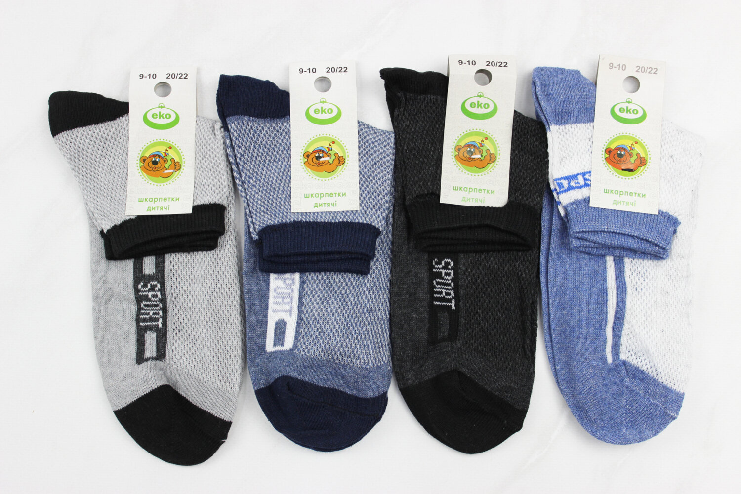 Шкарпетки дитячі літні (20-22р)