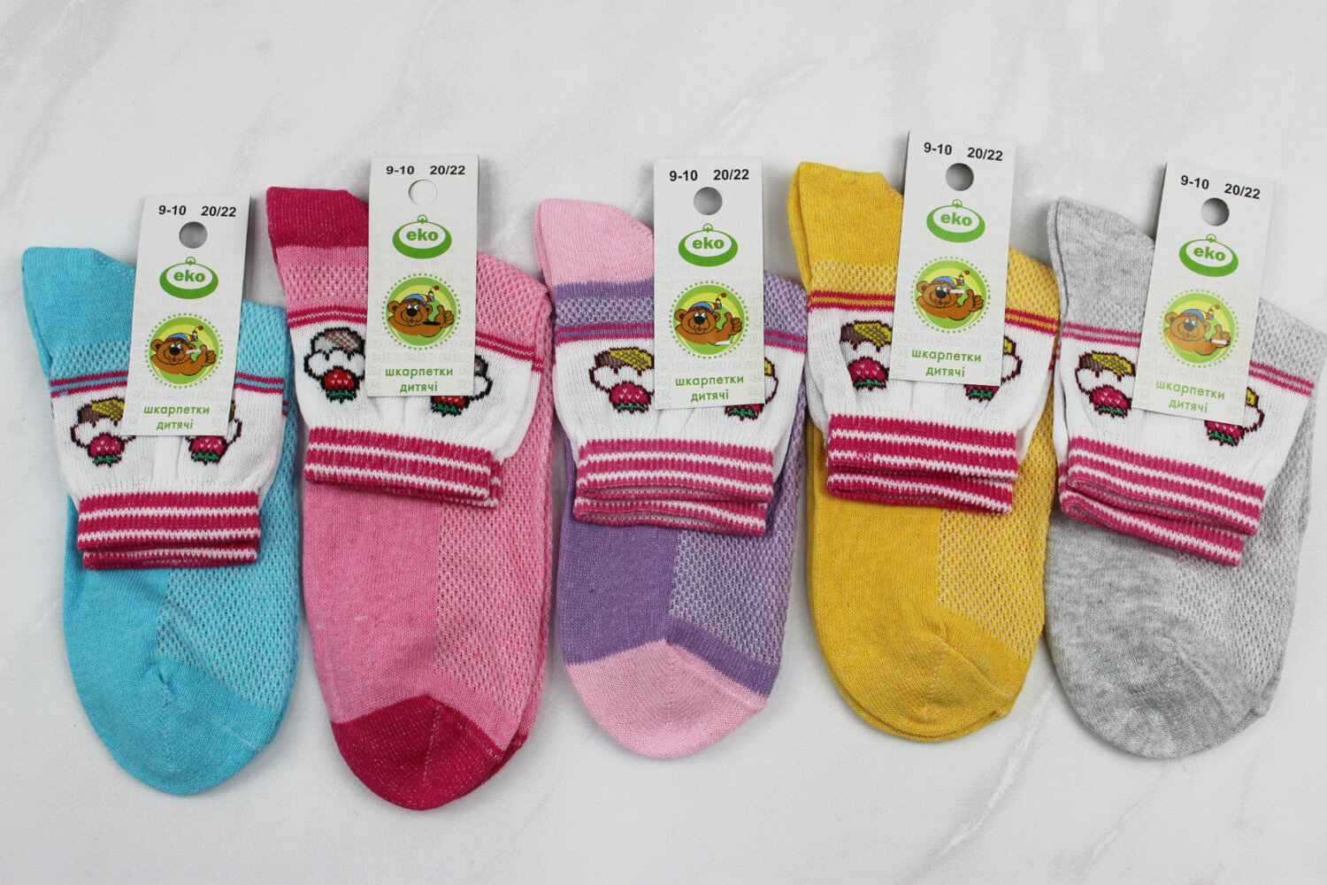 Шкарпетки дитячі літні (20-22р)