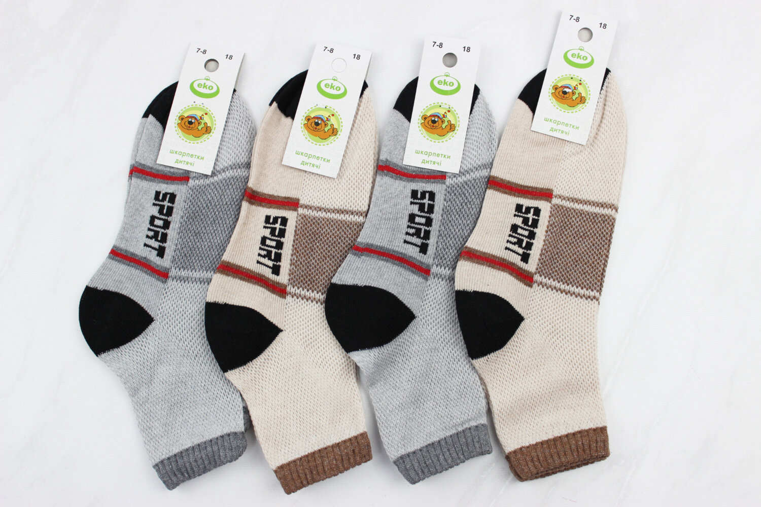 Шкарпетки дитячі літні (18р)