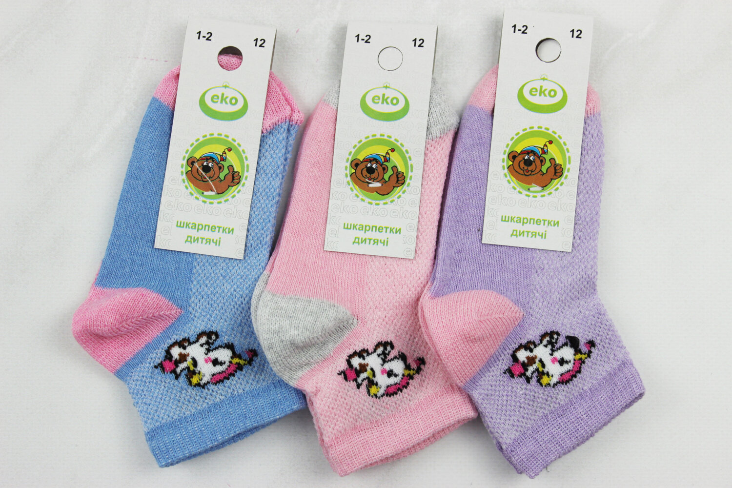 Шкарпетки дитячі літні (12р)