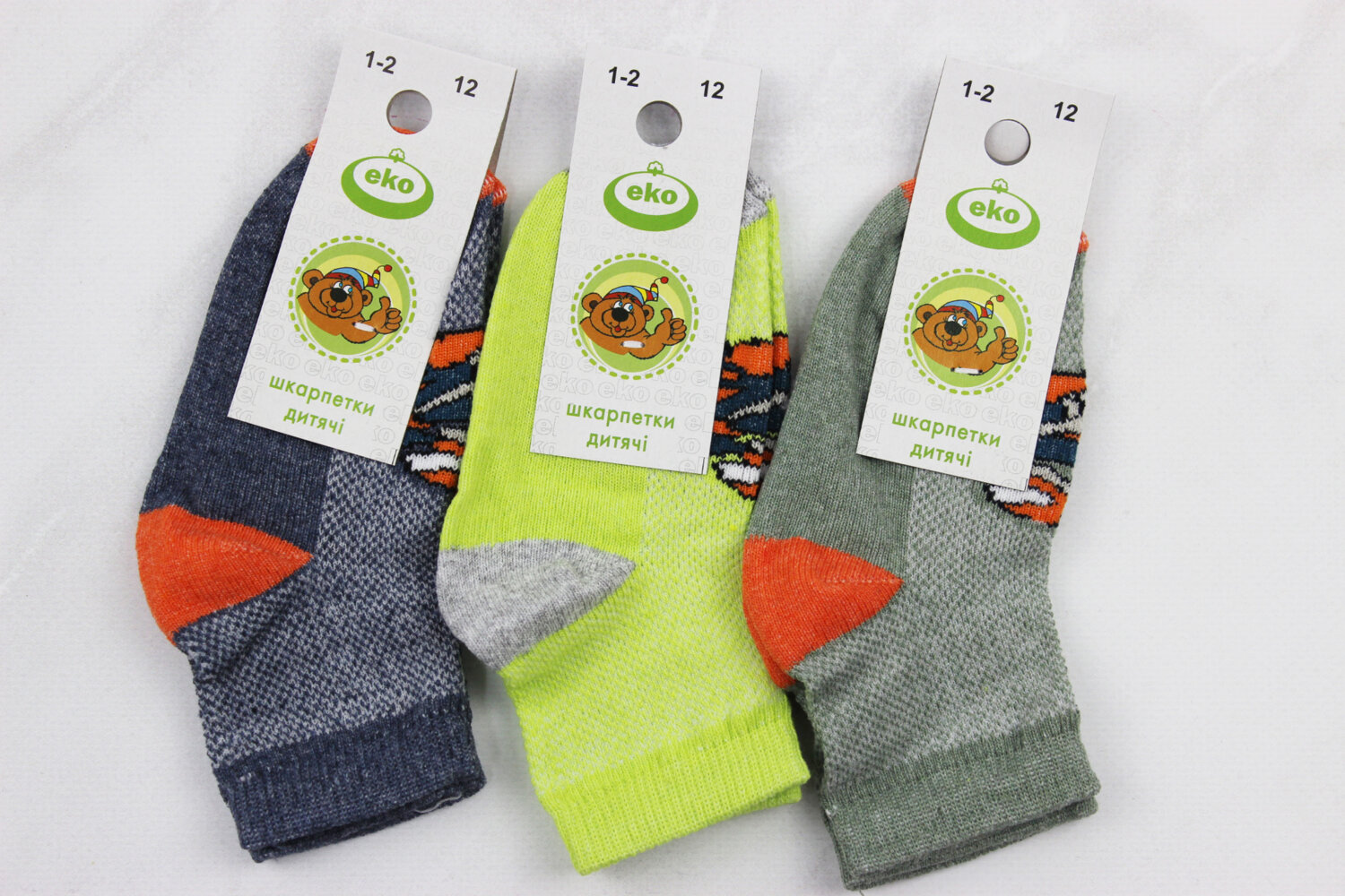 Шкарпетки дитячі літні (12р)