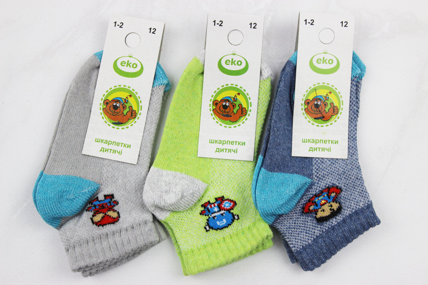 Шкарпетки дитячі літні (12р)