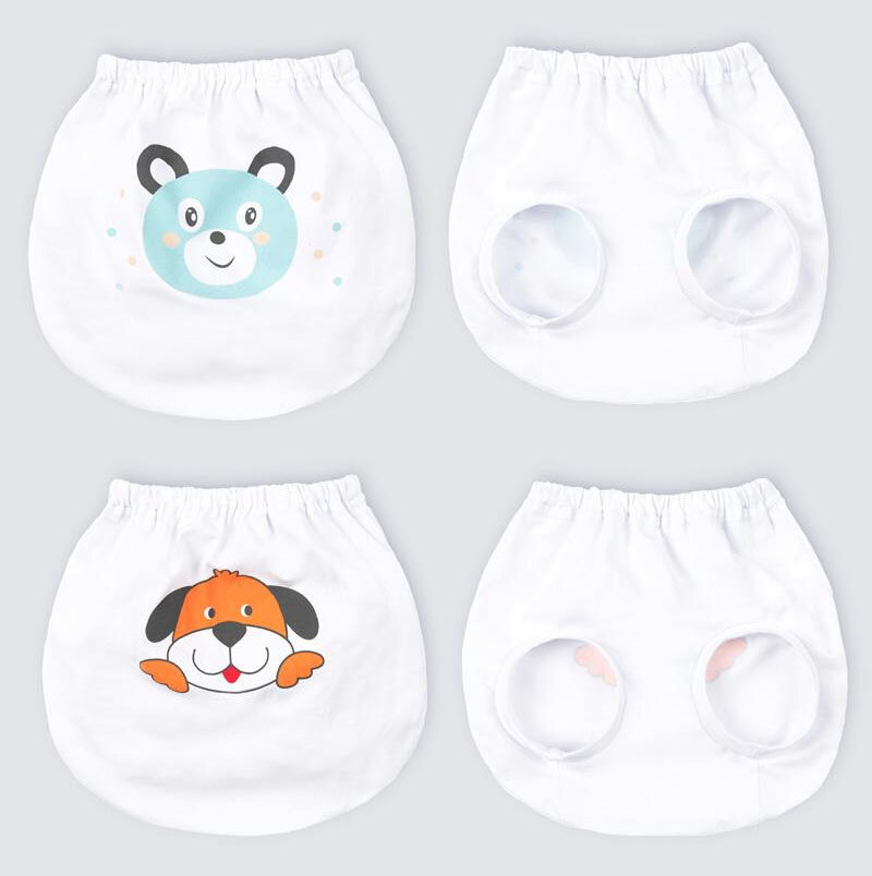 Трусы ясельные под памперс + шелкография