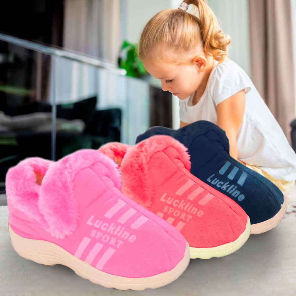 Дитячі теплі пухнасті тапочки ( 33 розмір)