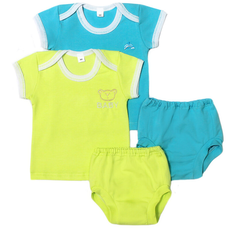 Комплект ясельний:майка+труси+вишивка (від 62см до 68см зріст)