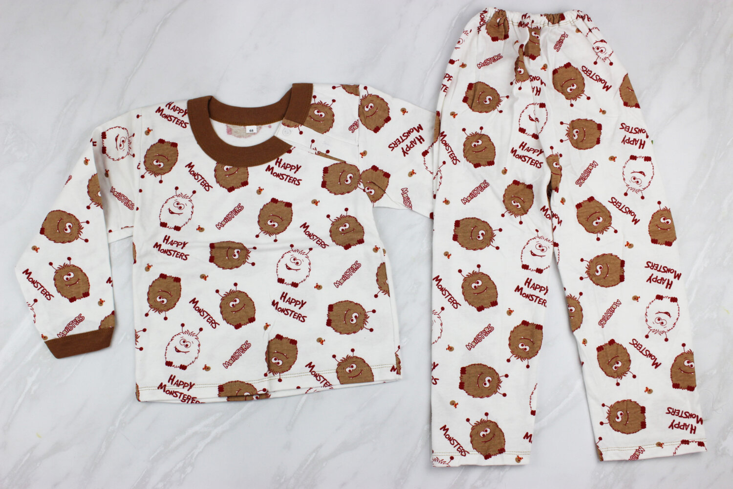 Пижама детская с начесом (116см-122см рост)