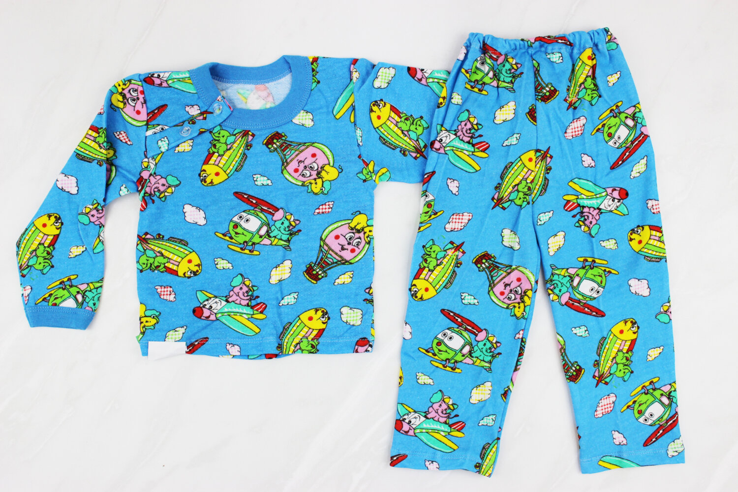 Пижама детская с начесом (от 80см до 86см рост)