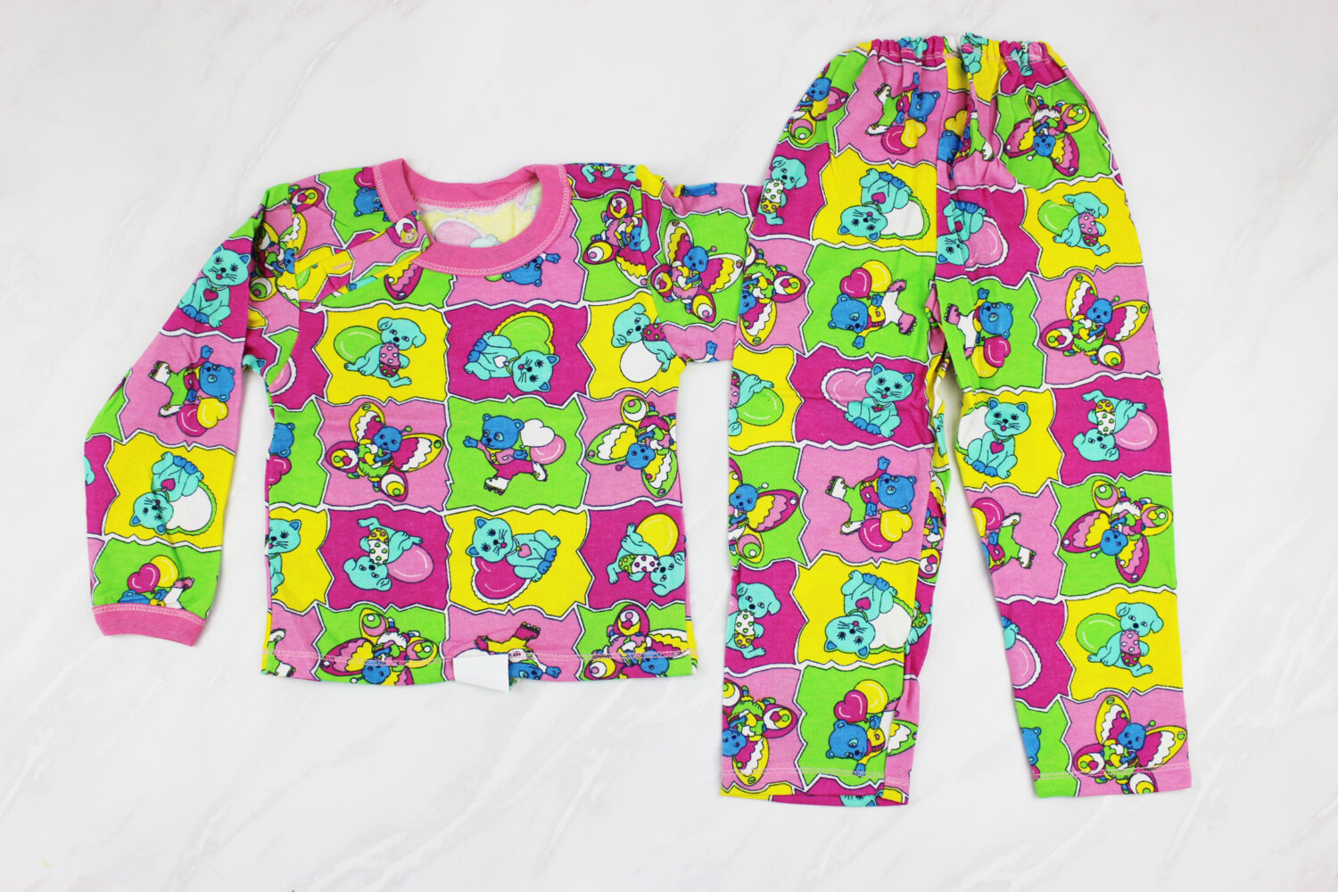 Пижама детская с начесом (от 92см до 98см рост)