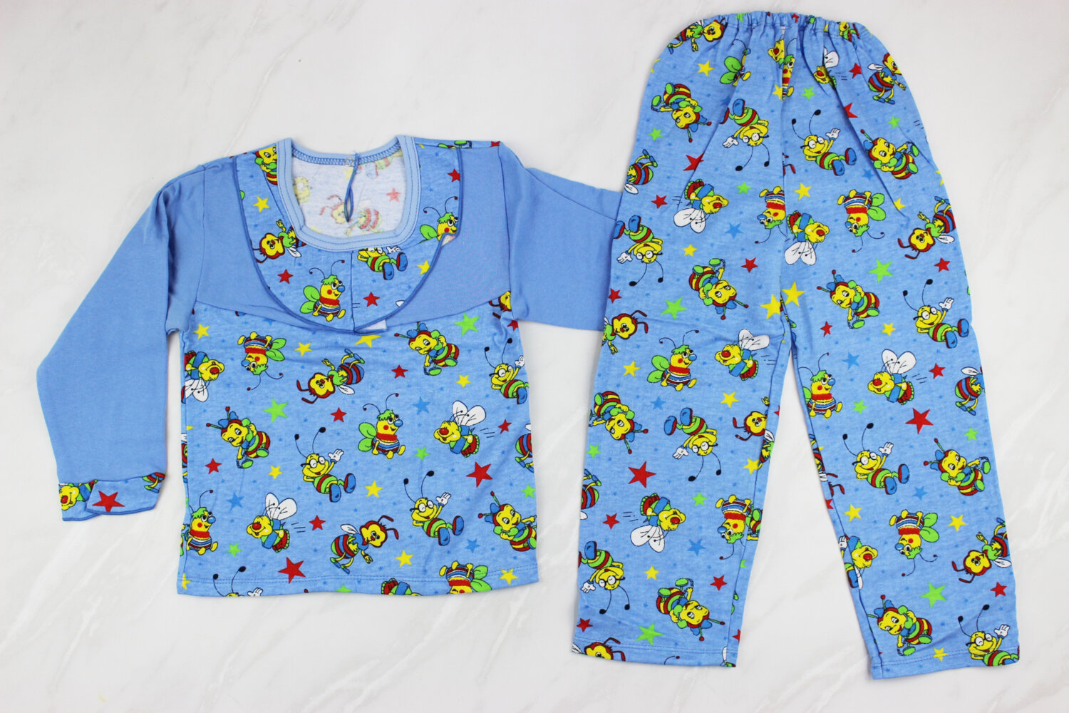 Пижама детская с начесом (от 110см до 116см рост)