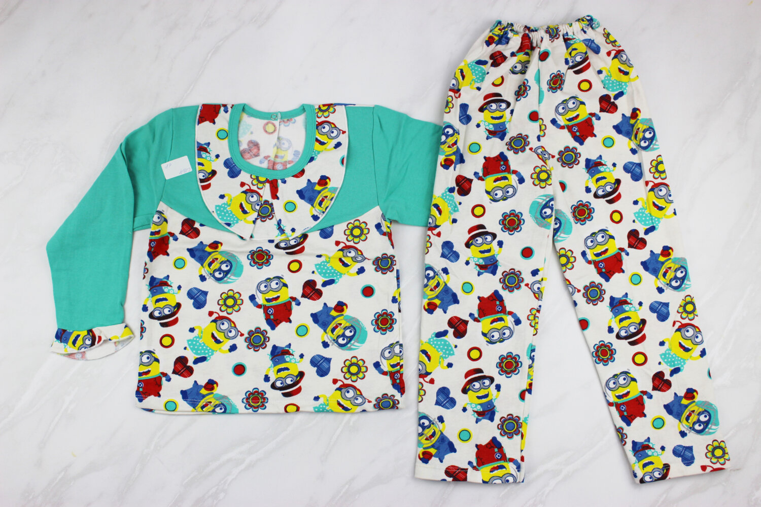 Пижама детская с начесом (116см-122см рост)