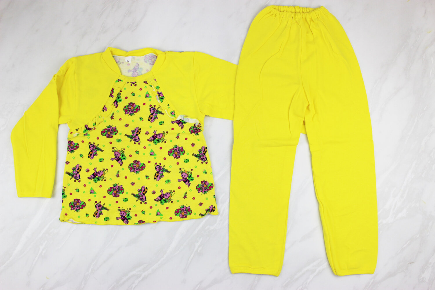 Пижама детская с начесом (116см-122см рост)