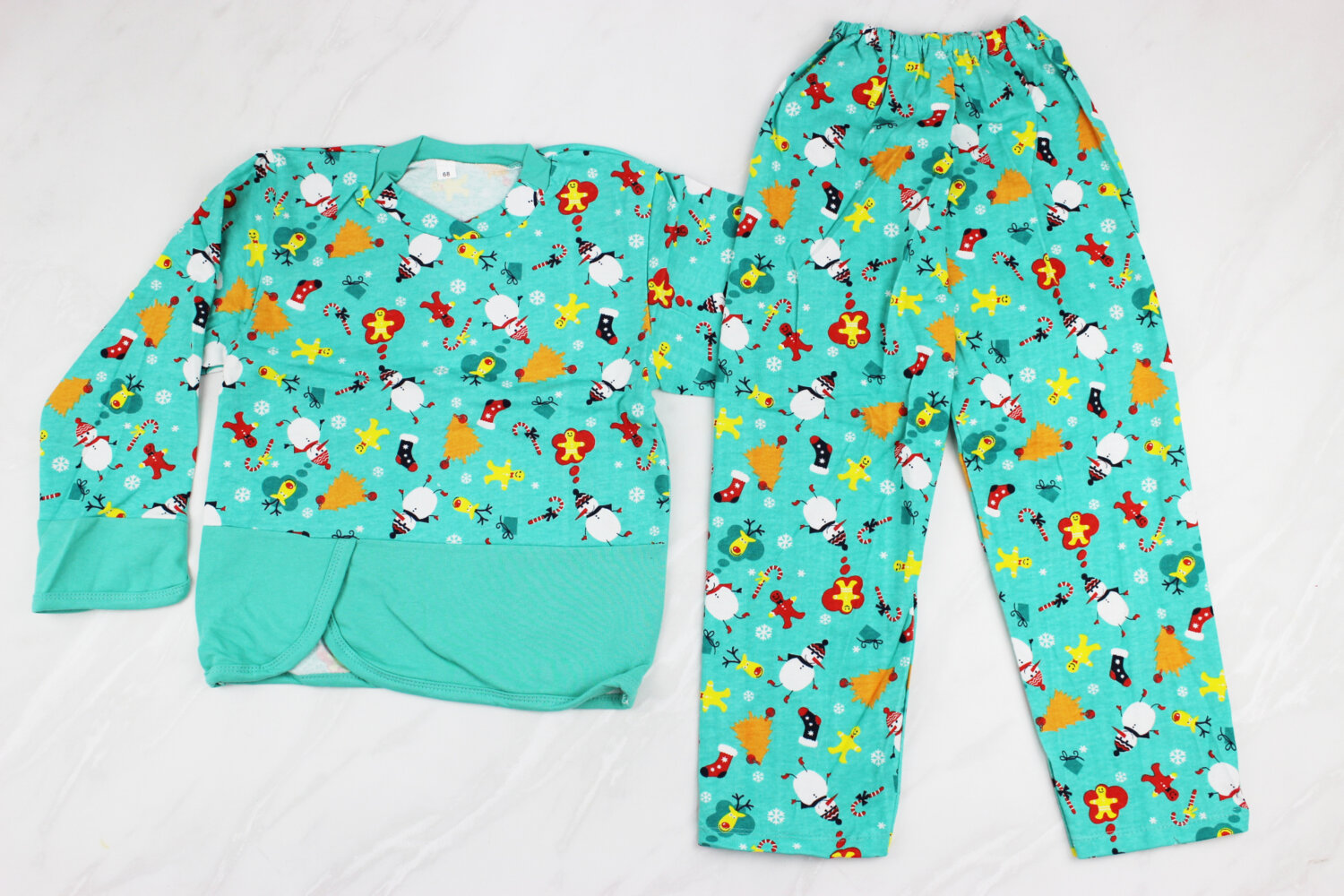 Пижама детская с начесом (116см-122см рост)