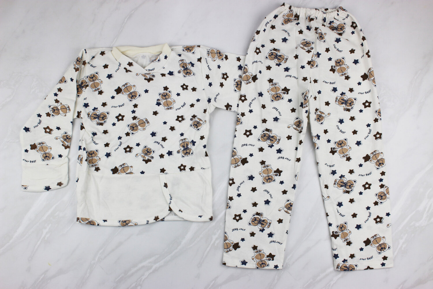 Пижама детская с начесом (от 110см до 116см рост)