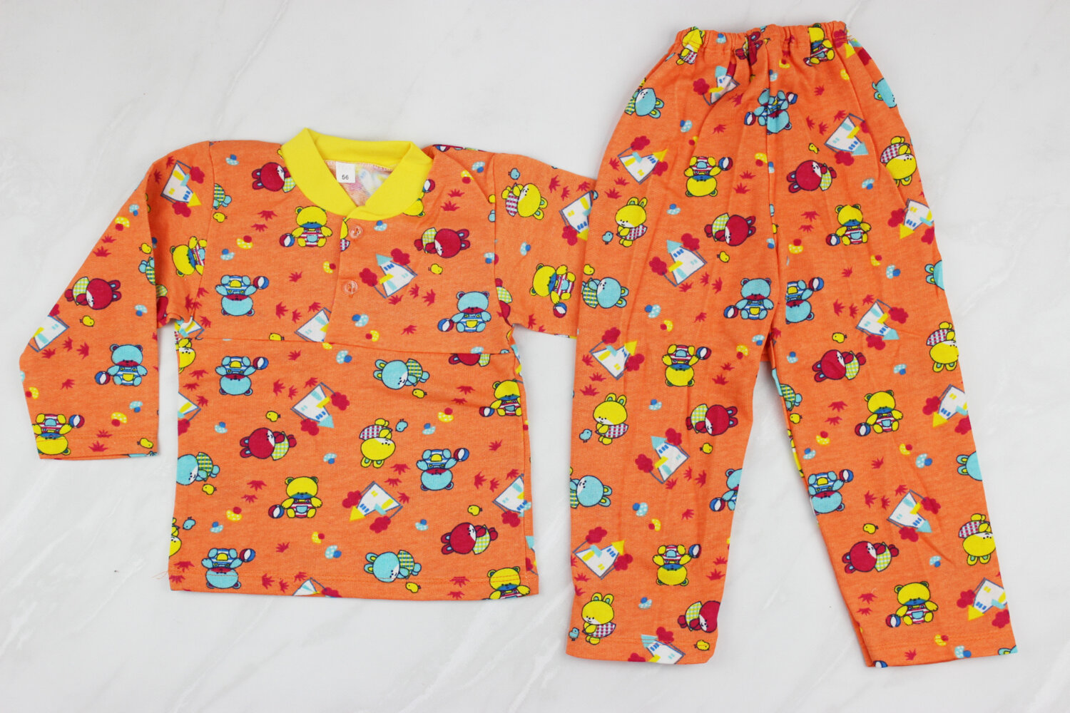 Пижама детская с начесом (от 86см до 92см рост)