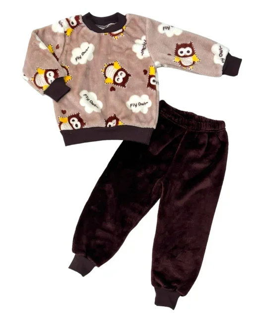 Пижама детская махровая (от 92см до 146см рост)