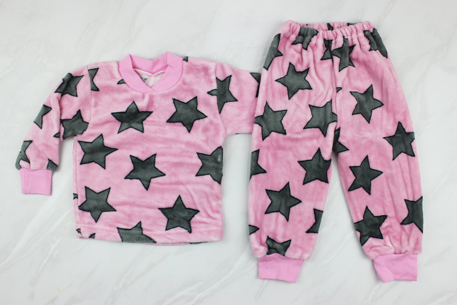 Пижама детская махровая (от 86см до 140см рост)