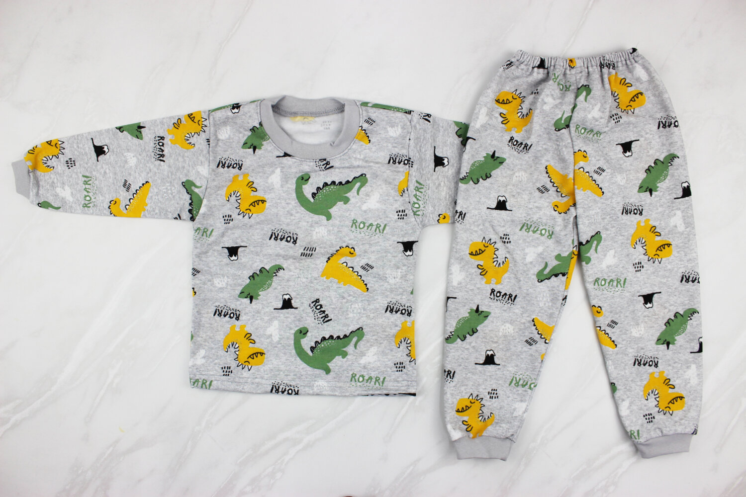 Пижама детская с начесом (от 86см до 128см рост)