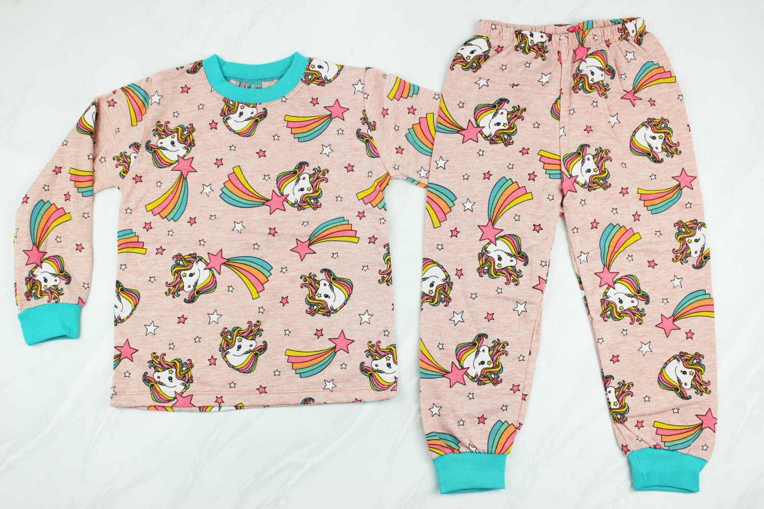 Піжама дитяча з начосом (від 110см до 116см ріст)